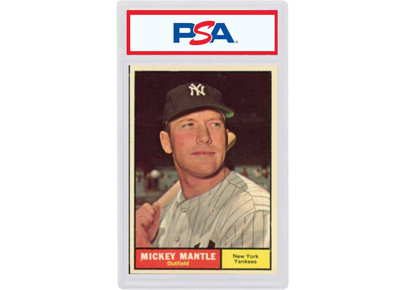1961 Topps 300 Mickey Mantle (PSA or BGS Graded)