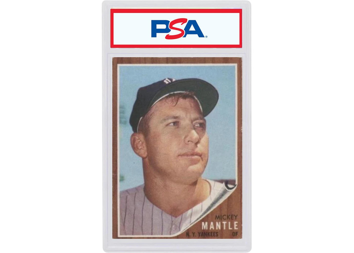 1962 Topps 200 Mickey Mantle (PSA or BGS Graded)
