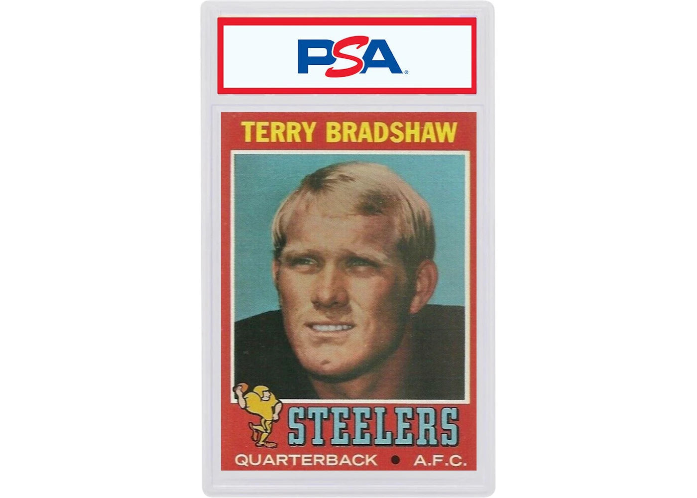 1971 Topps 156 Terry Bradshaw (PSA or BGS Graded)