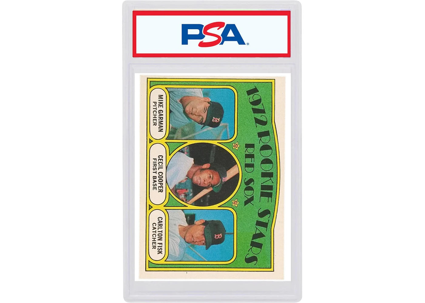 1972 Topps 79 Red Sox Rookies Garman/Cooper/Fisk (PSA or BGS Graded)