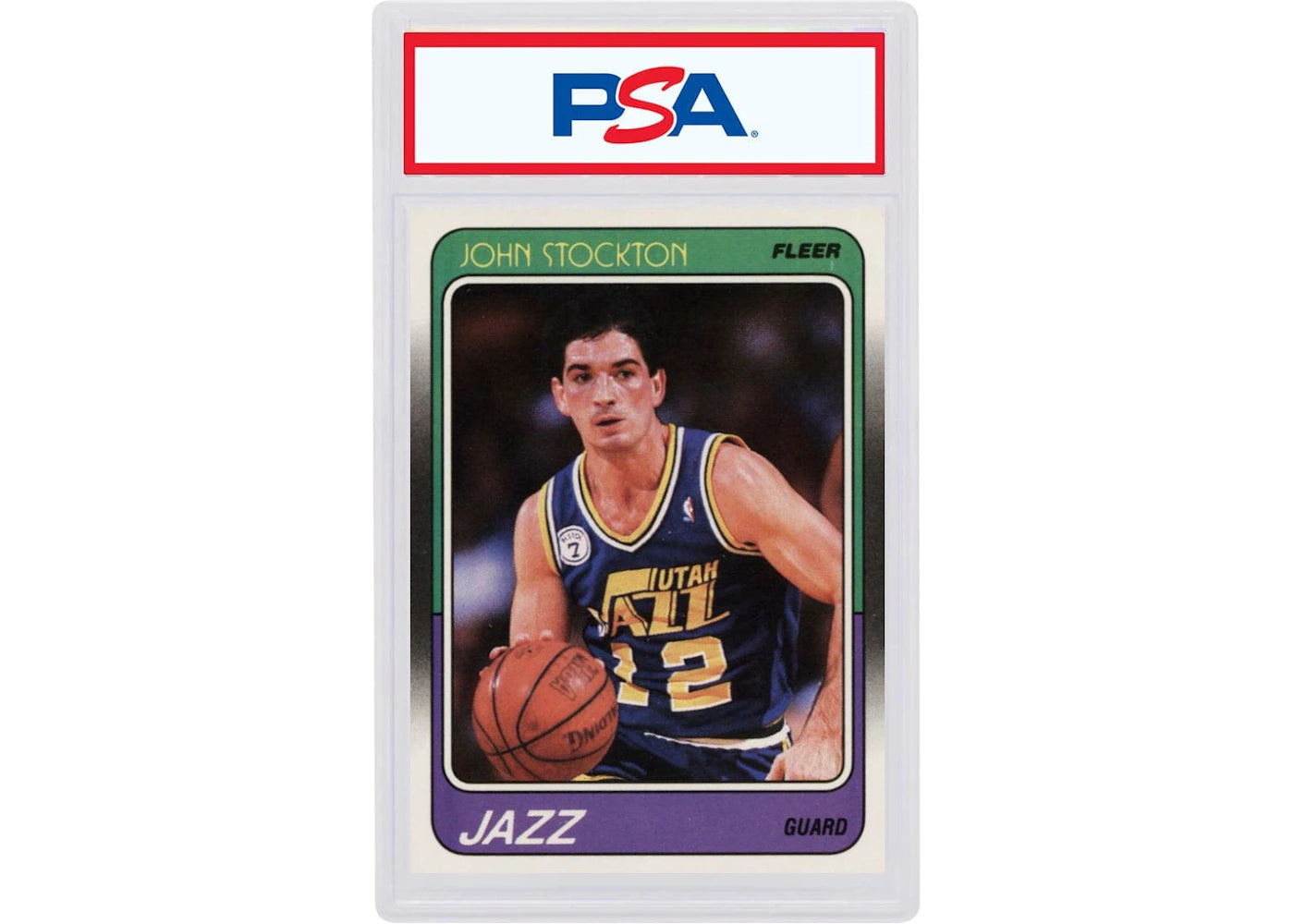 1988 Fleer 115 John Stockton (PSA or BGS Graded)