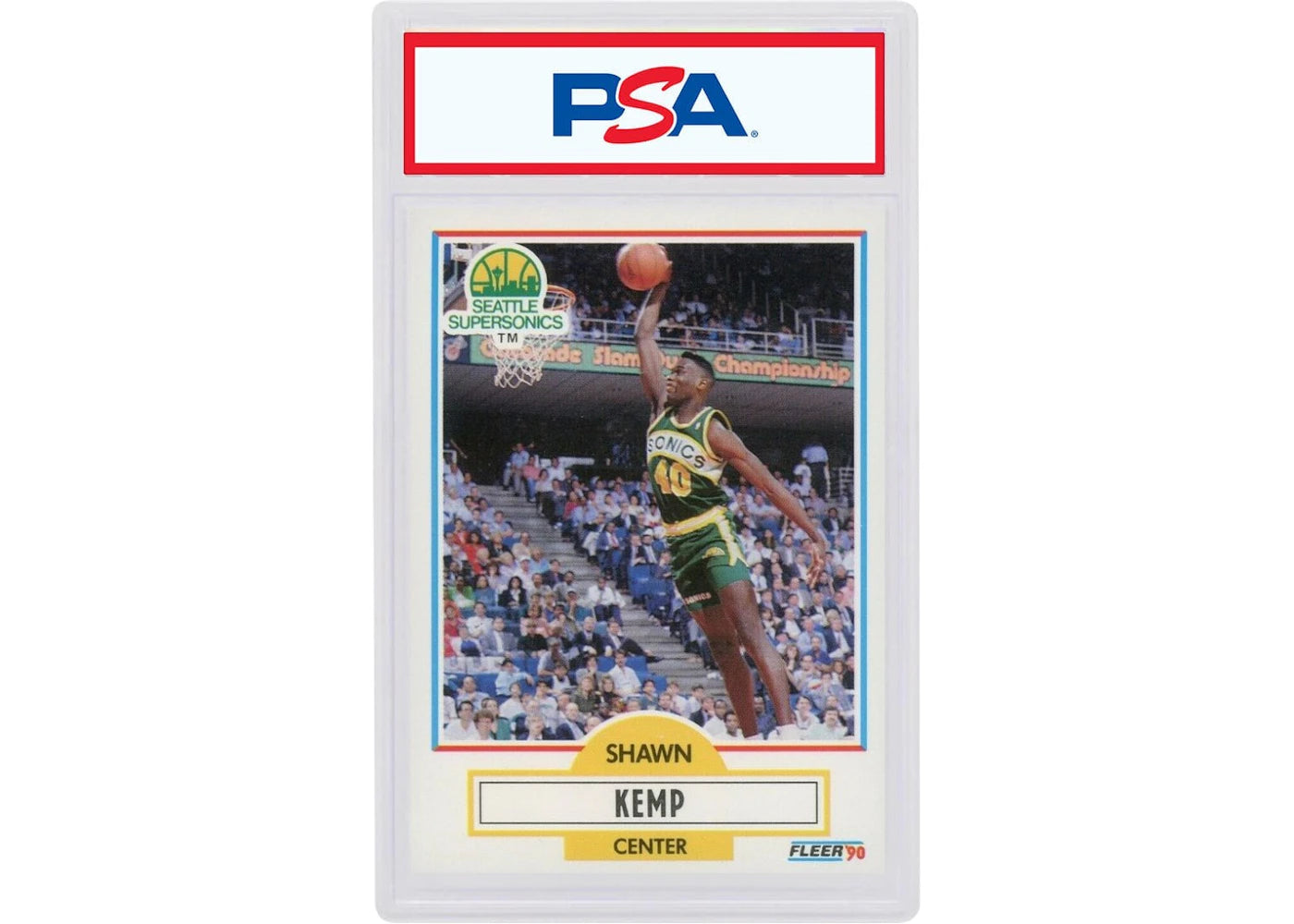 1990 Fleer 178 Shawn Kemp (PSA or BGS Graded)