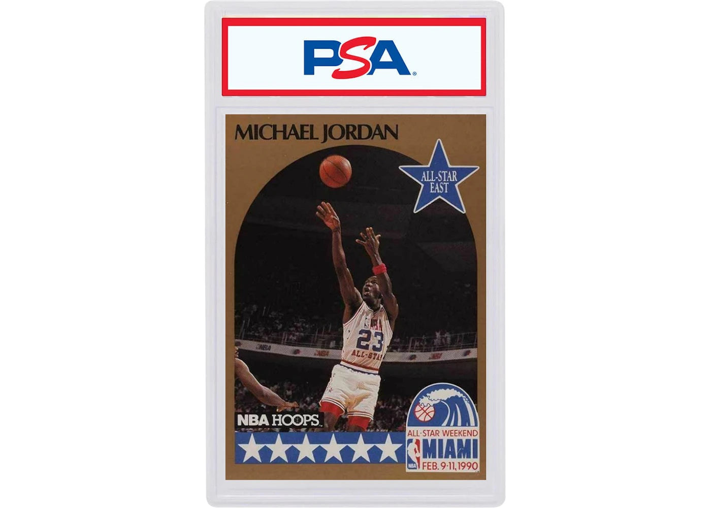 1990 Hoops 5 Michael Jordan All-Star (PSA or BGS Graded)