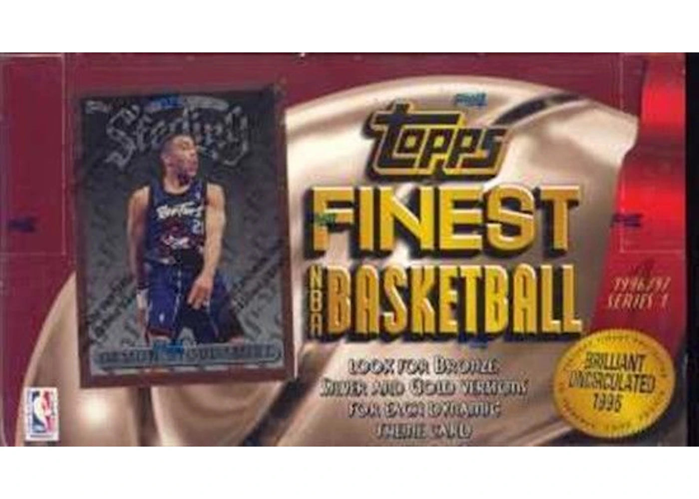 1996-97 Topps Finest Series 1 Basketball Hobby Box