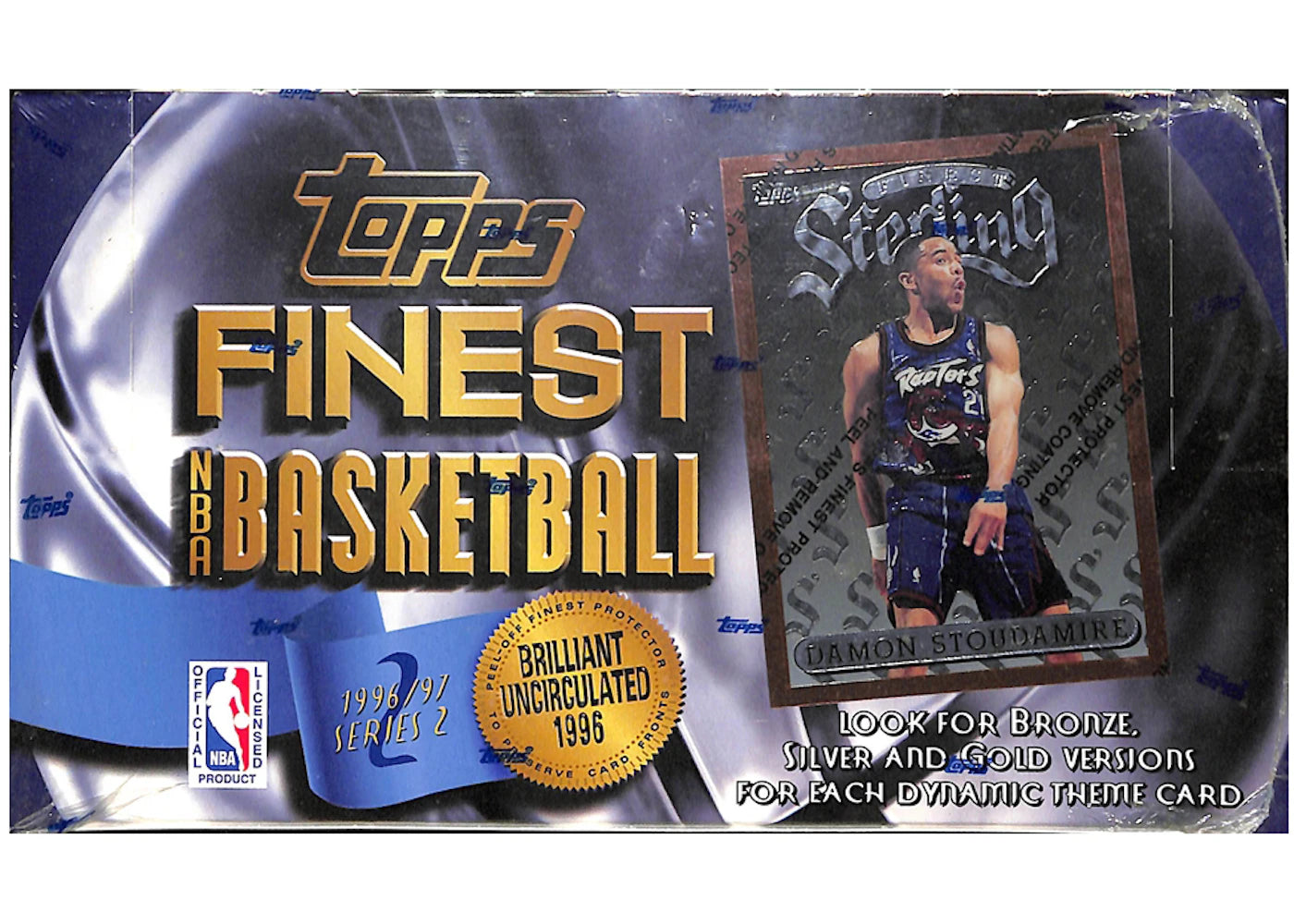 1996-97 Topps Finest Series 2 Basketball Hobby Box