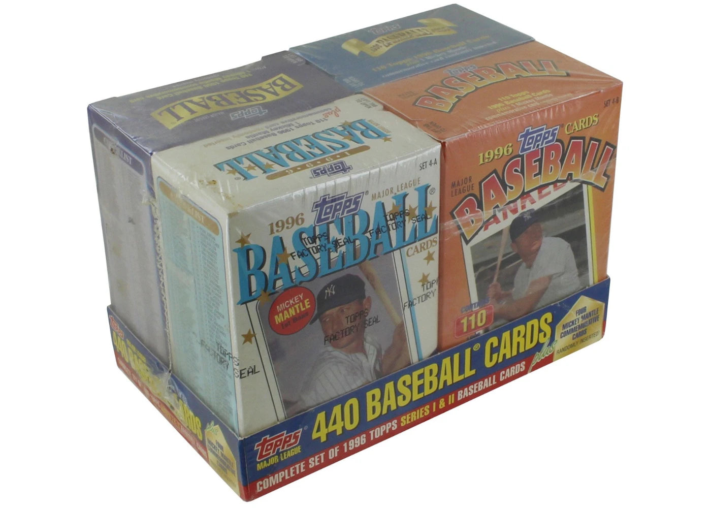 1996 Topps Baseball Mickey Mantle Cereal Box Set