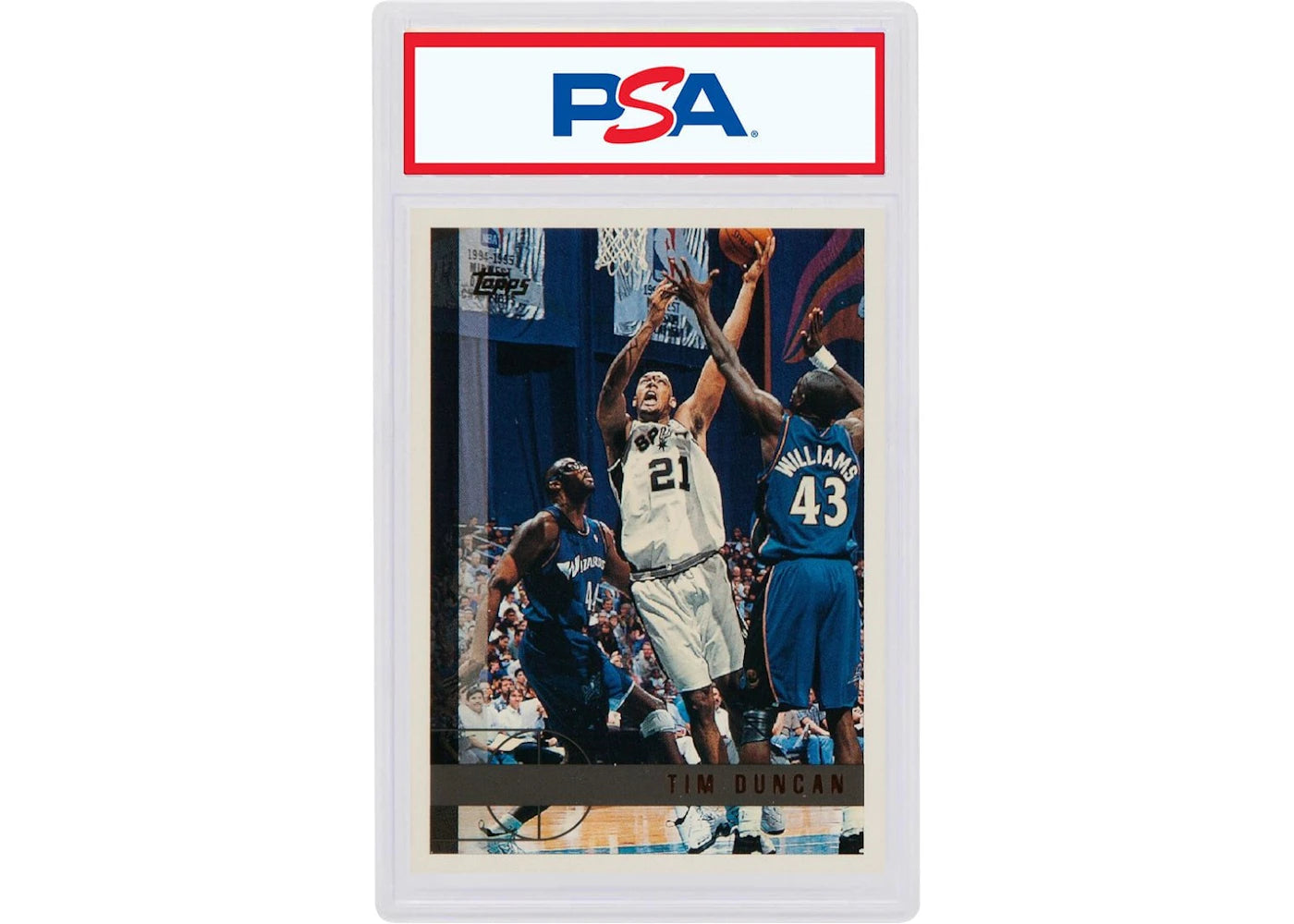 1997 Topps 115 Tim Duncan (PSA or BGS Graded)