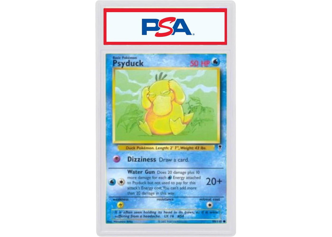 2000 Pokemon Promo Black Star 20 Psyduck Pokemon League (PSA or BGS Graded)