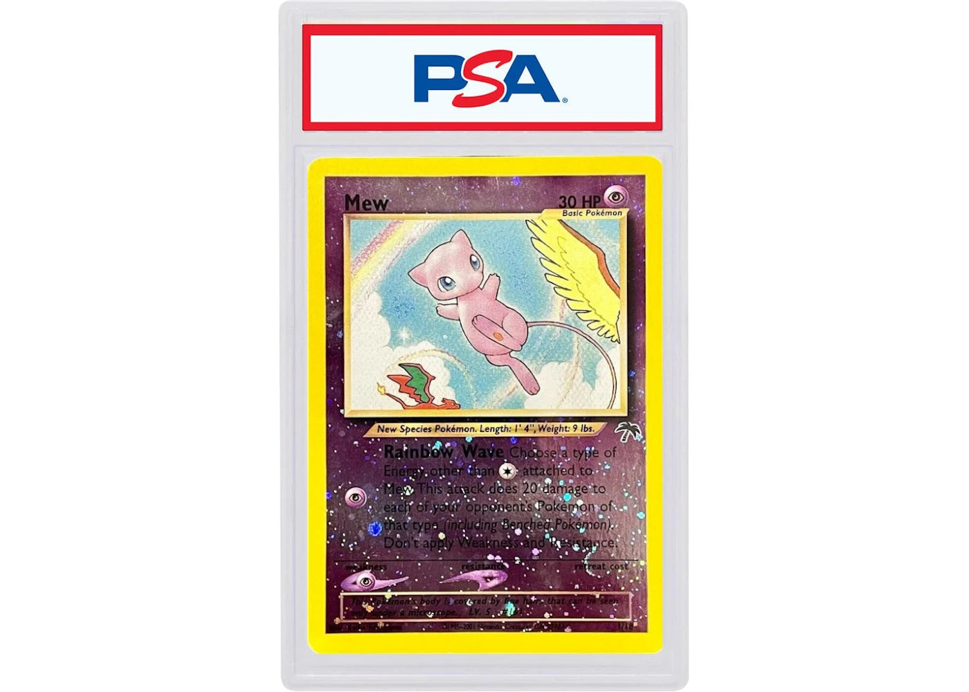 2001 Pokemon Southern Islands Promo 1 Mew-Holo (PSA or BGS Graded)