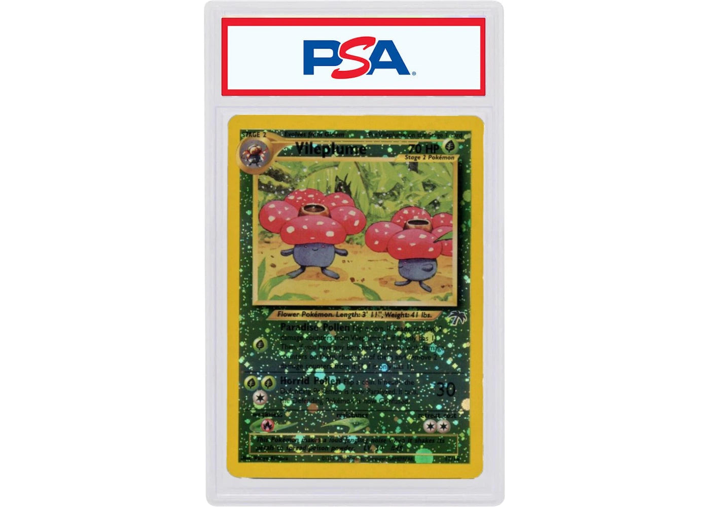 2001 Pokemon Southern Islands Promo 17 Vileplume-Holo (PSA or BGS Graded)