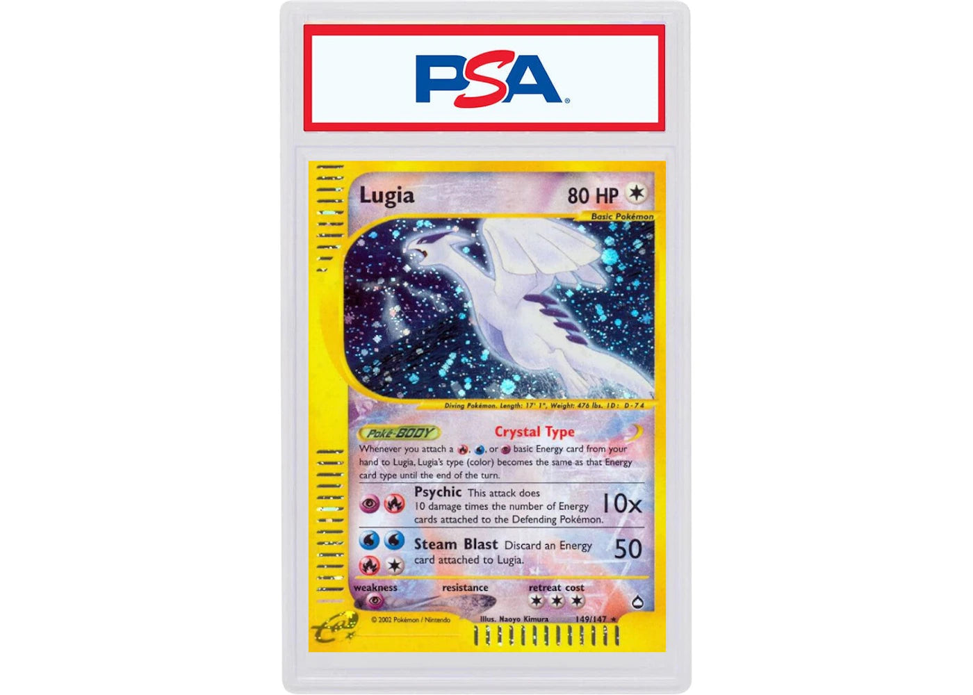 2003 Pokemon Aquapolis 149 Lugia-Holo (PSA or BGS Graded)