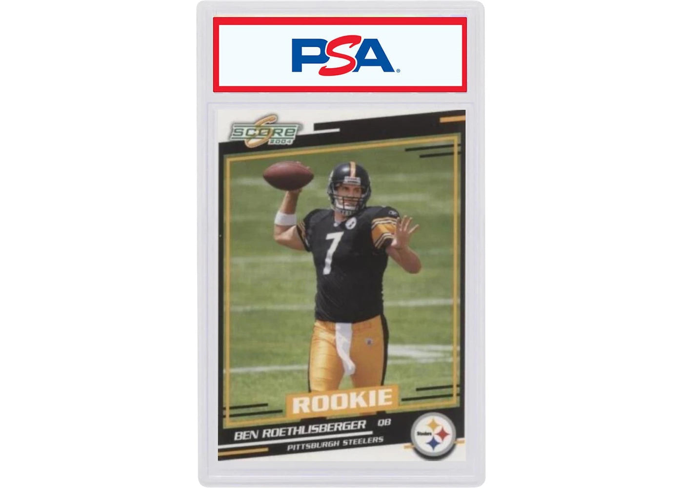 2004 Score 381 Ben Roethlisberger (PSA or BGS Graded)