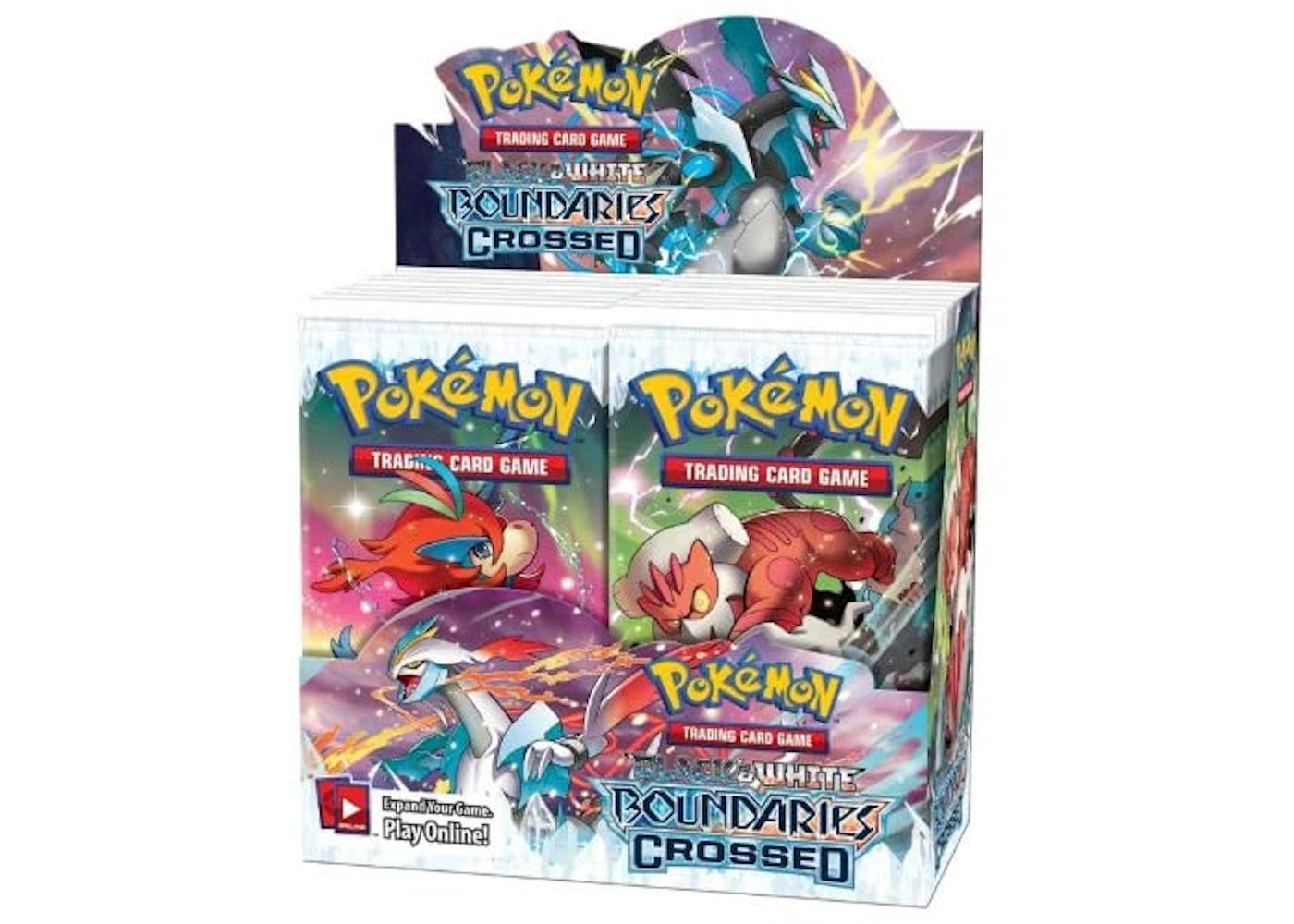 2012 Pokemon Black and White Boundaries Crossed Booster Box
