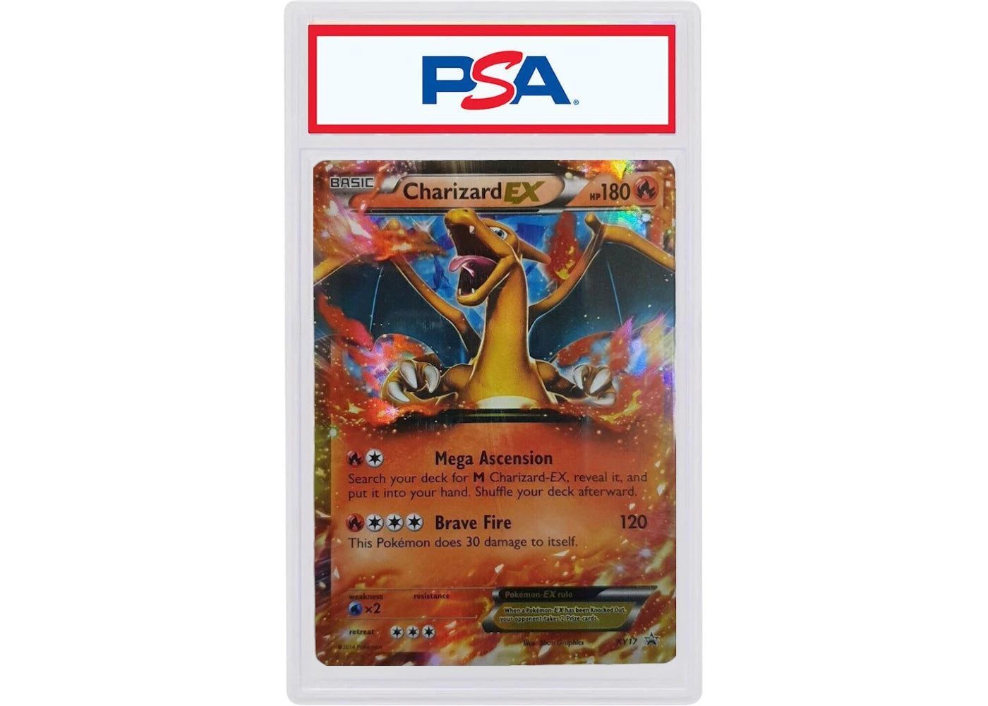 2014 Pokemon XY Black Star Promo XY17 Charizard ex (PSA or BGS Graded)
