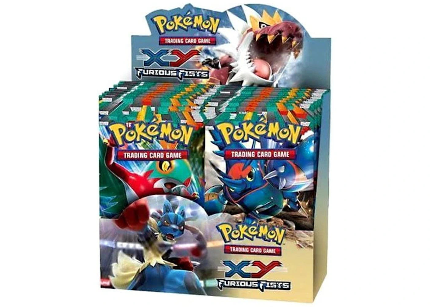 2014 Pokemon XY Furious Fists Booster Box