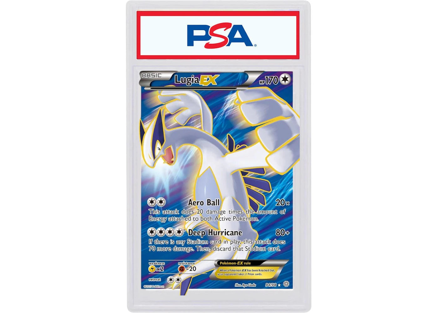 2015 Pokemon XY Ancient Origins 94 Full Art/Lugia ex (PSA or BGS Graded)