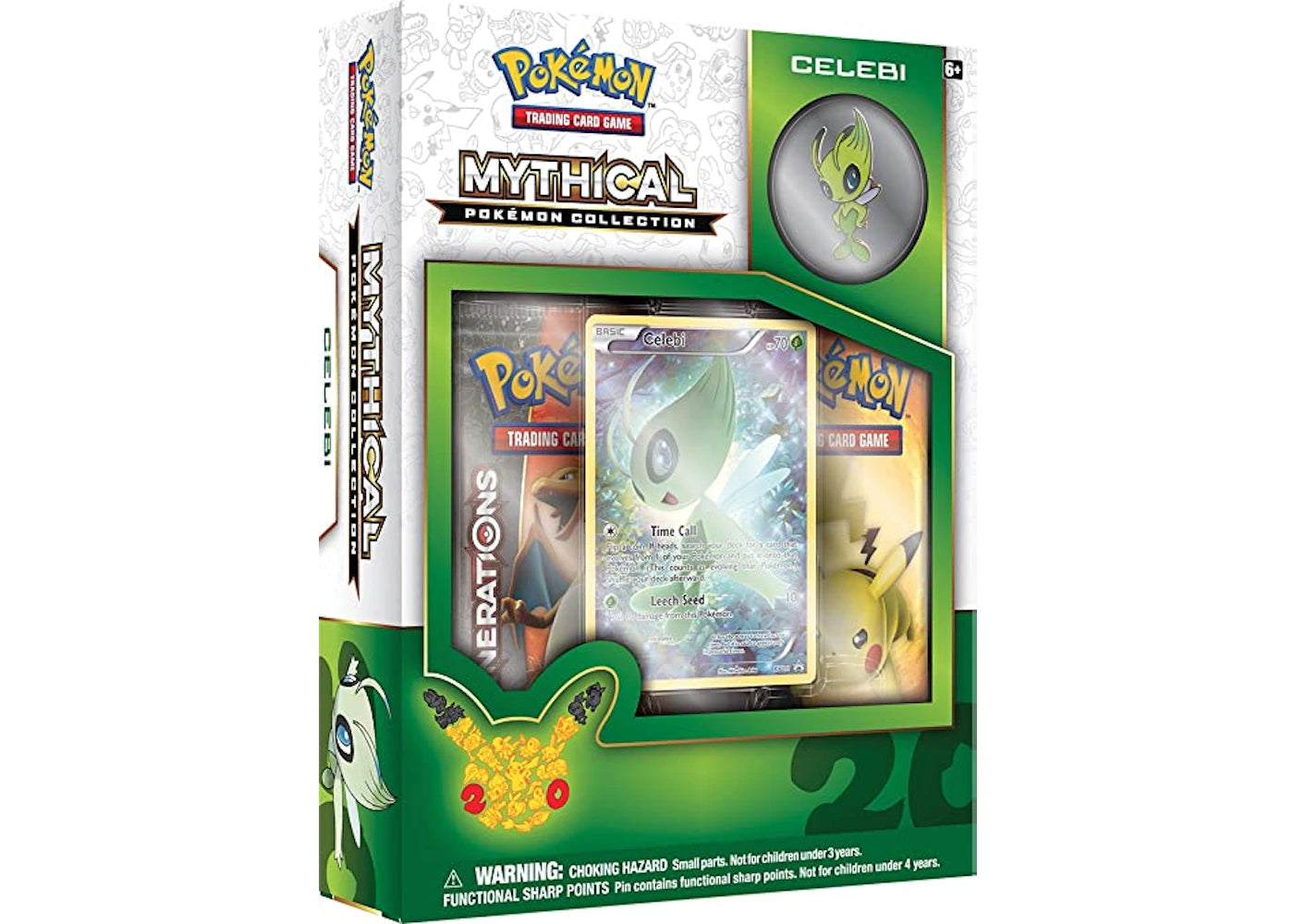 2016 Pokemon TCG Mythical Pokemon Collection Celebi