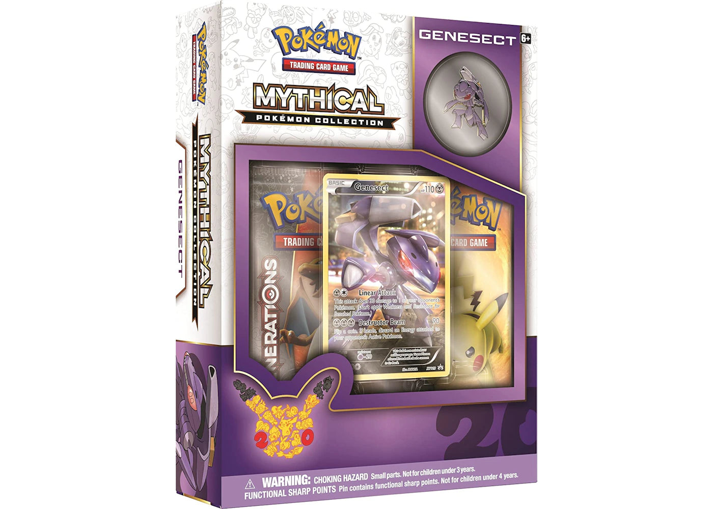 2016 Pokemon TCG Mythical Pokemon Collection Genesect