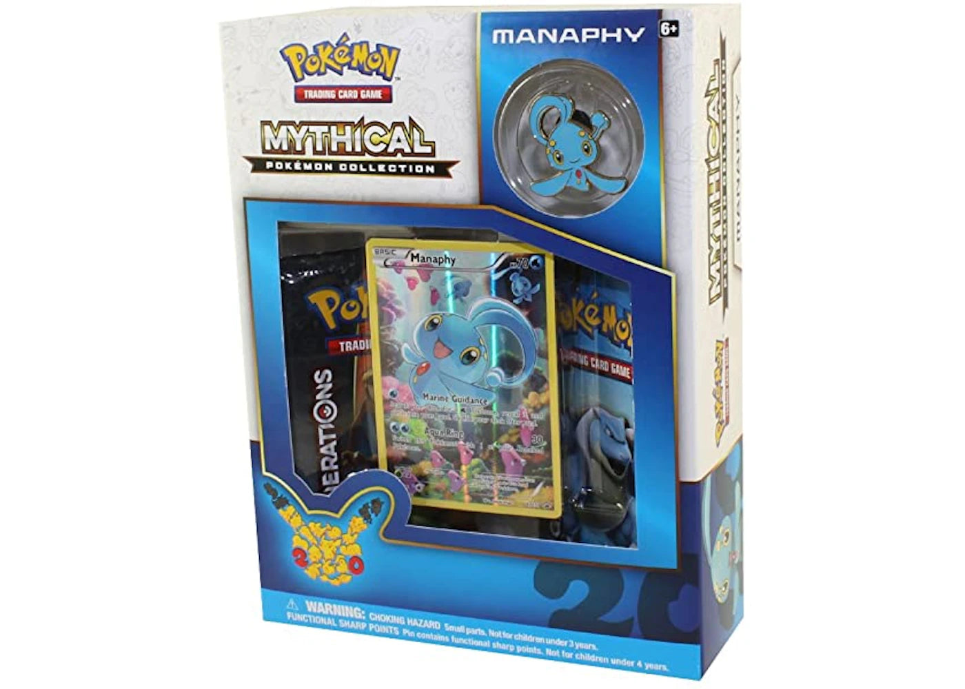 2016 Pokemon TCG Mythical Pokemon Collection Manaphy