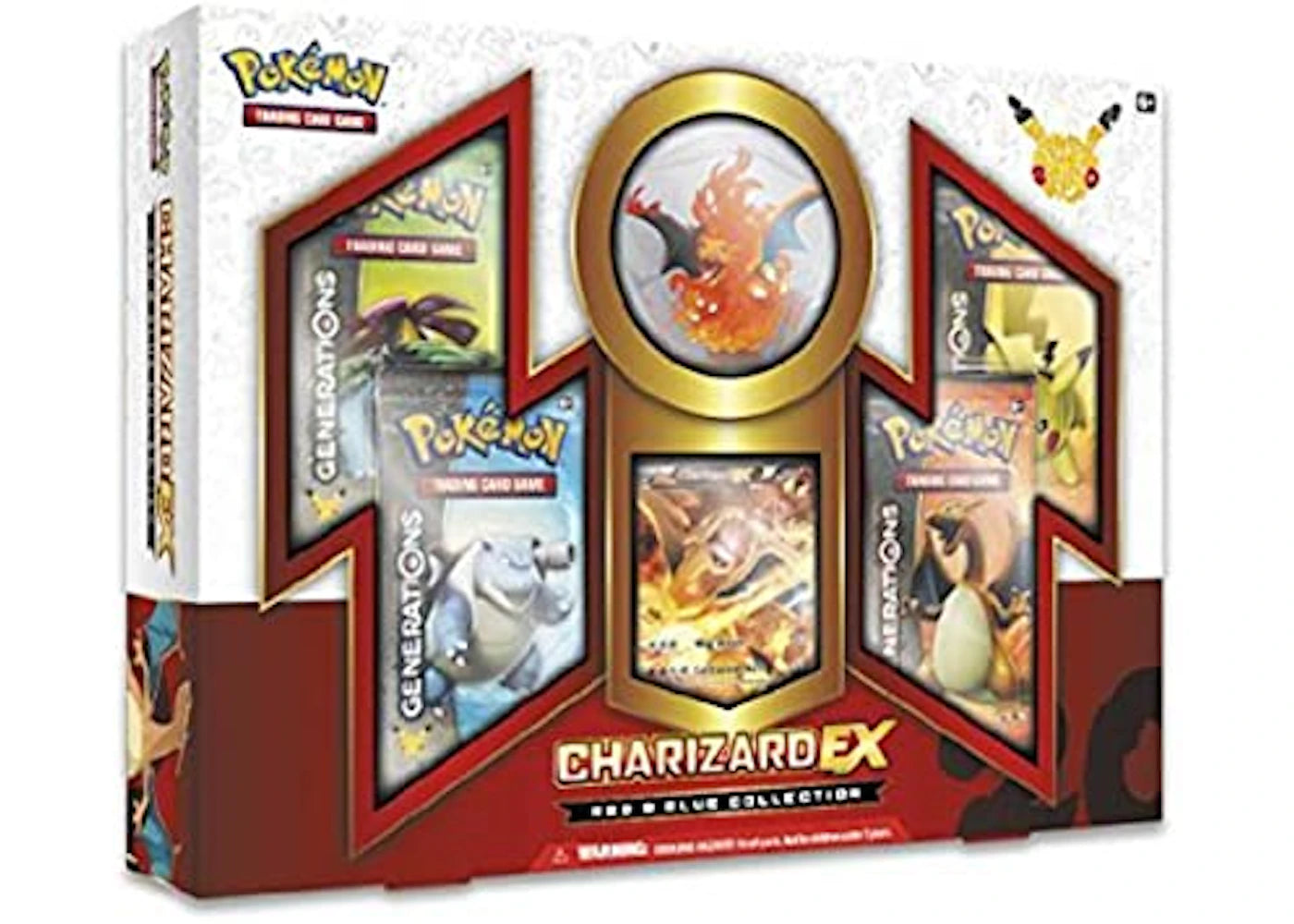 2016 Pokemon TCG Red & Blue Collection Charizard EX