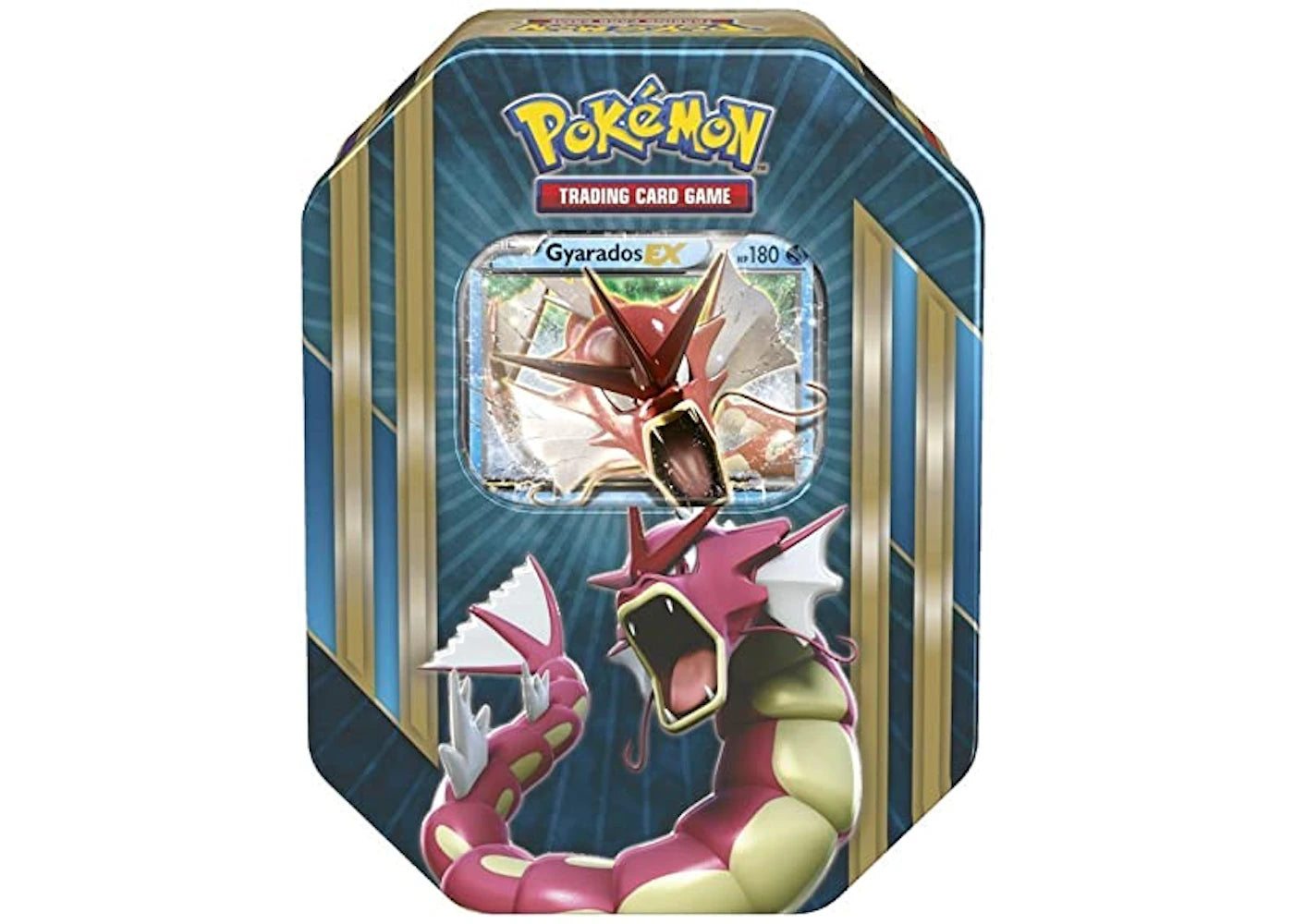 2016 Pokemon TCG Triple Power Tin Shiny Gyarados EX