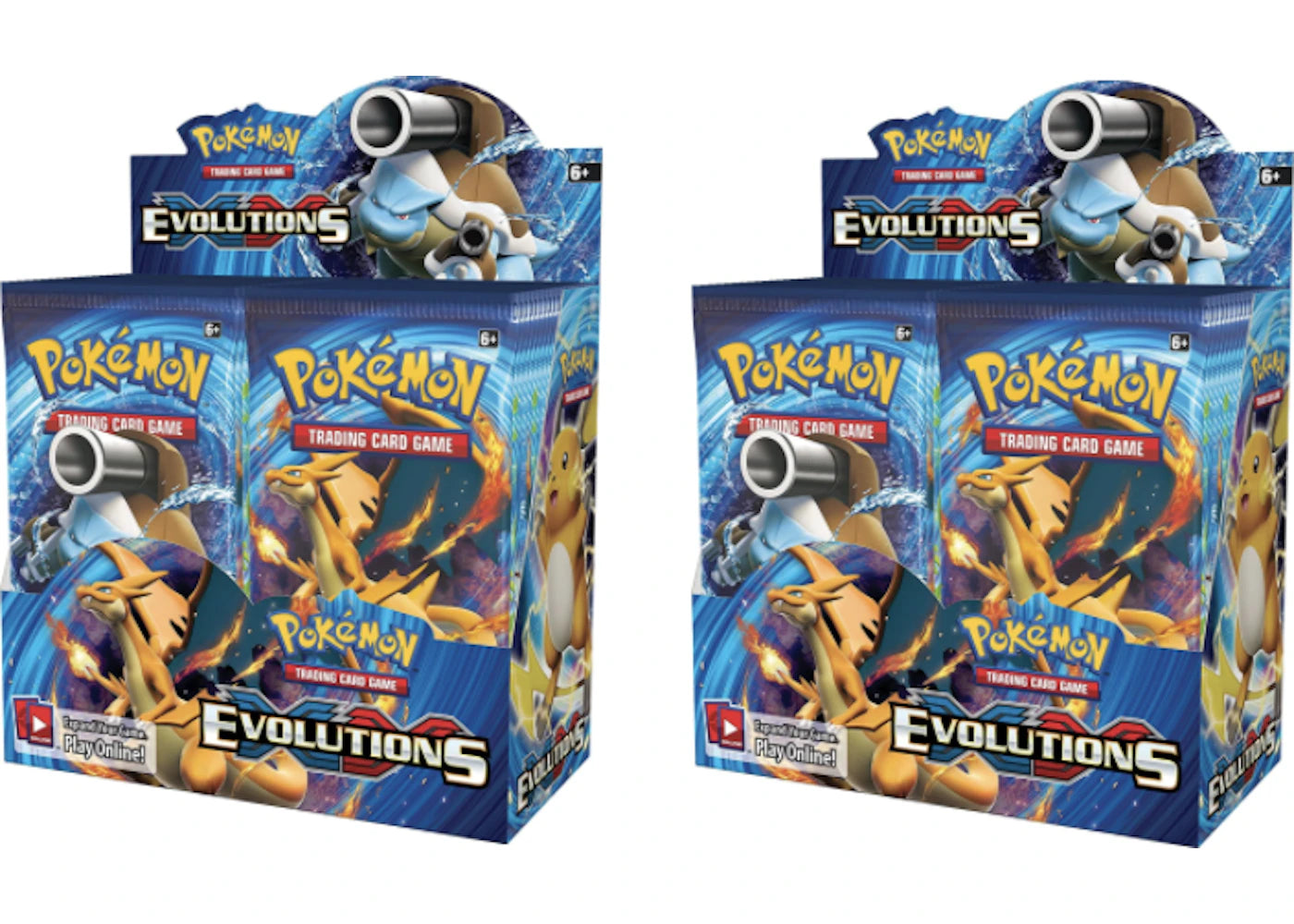 2016 Pokemon XY Evolutions Booster Box 2X Lot