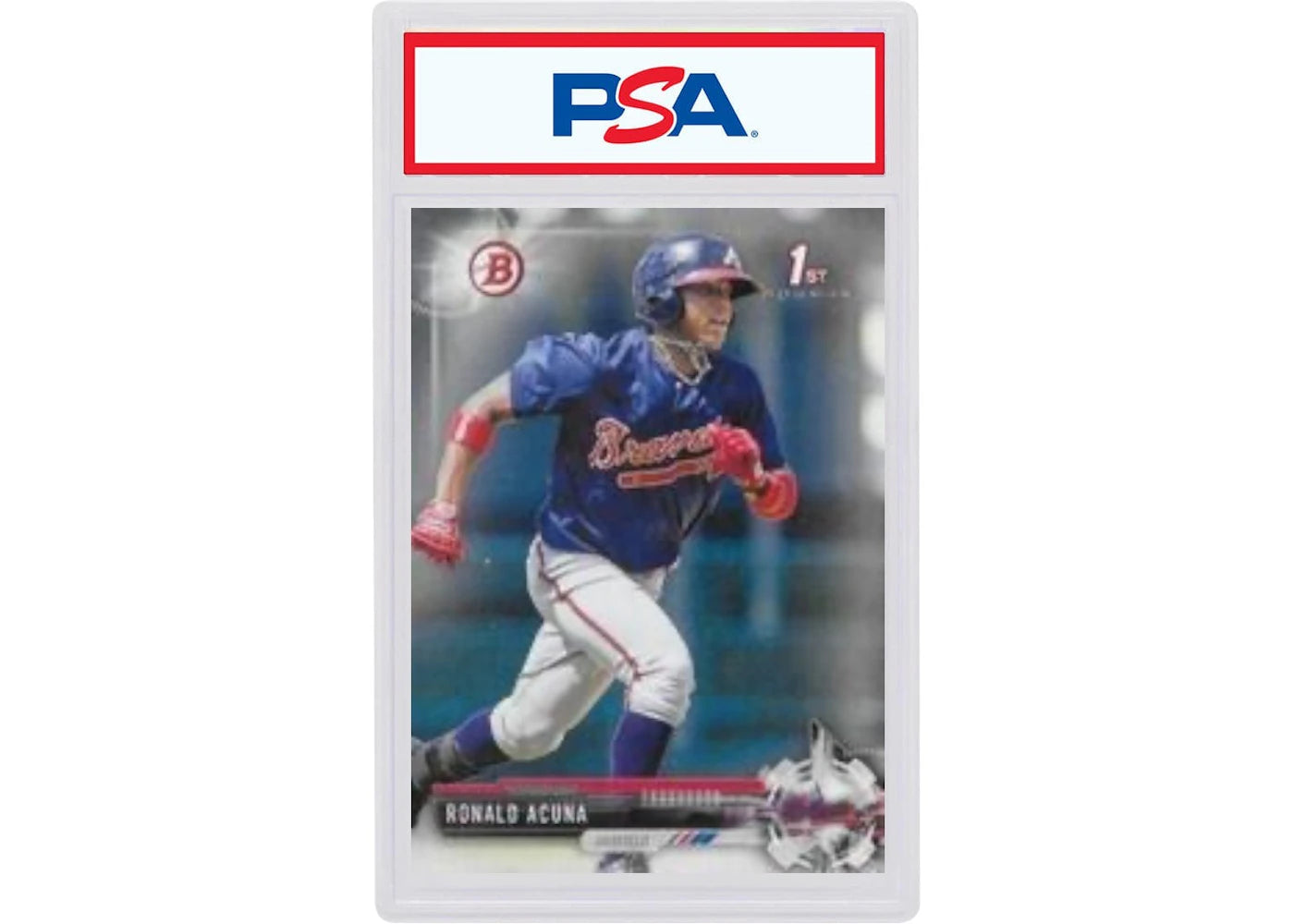 2017 Bowman Prospects BP127 Ronald Acuna (PSA or BGS Graded)