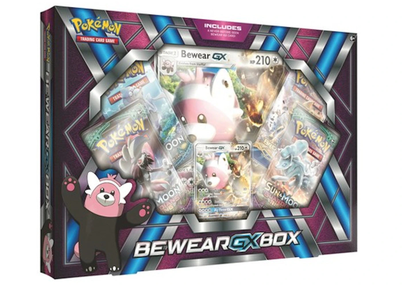 2017 Pokemon TCG Bewear GX Box