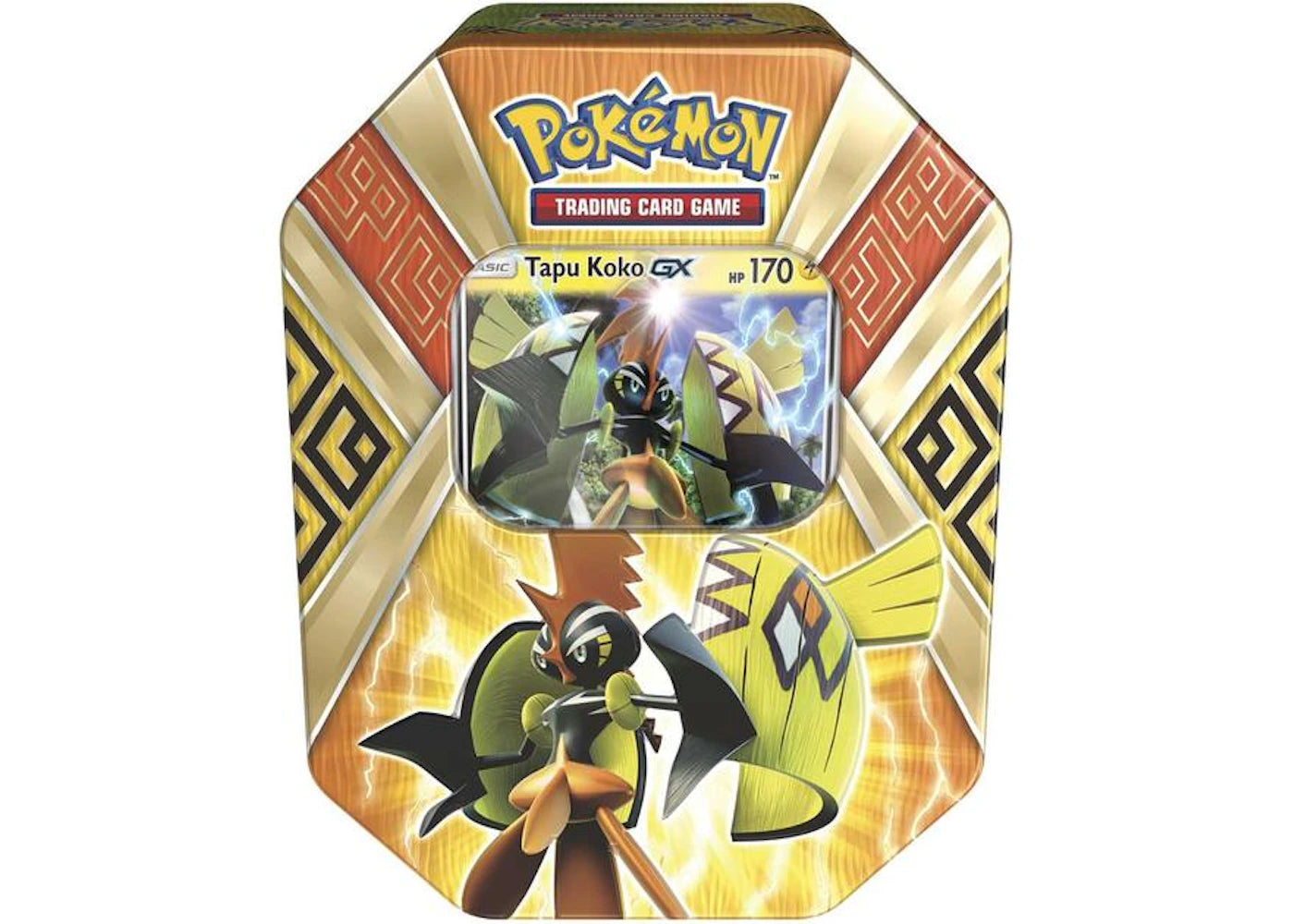 2017 Pokemon TCG Island Guardians Tin Tapu Koko GX