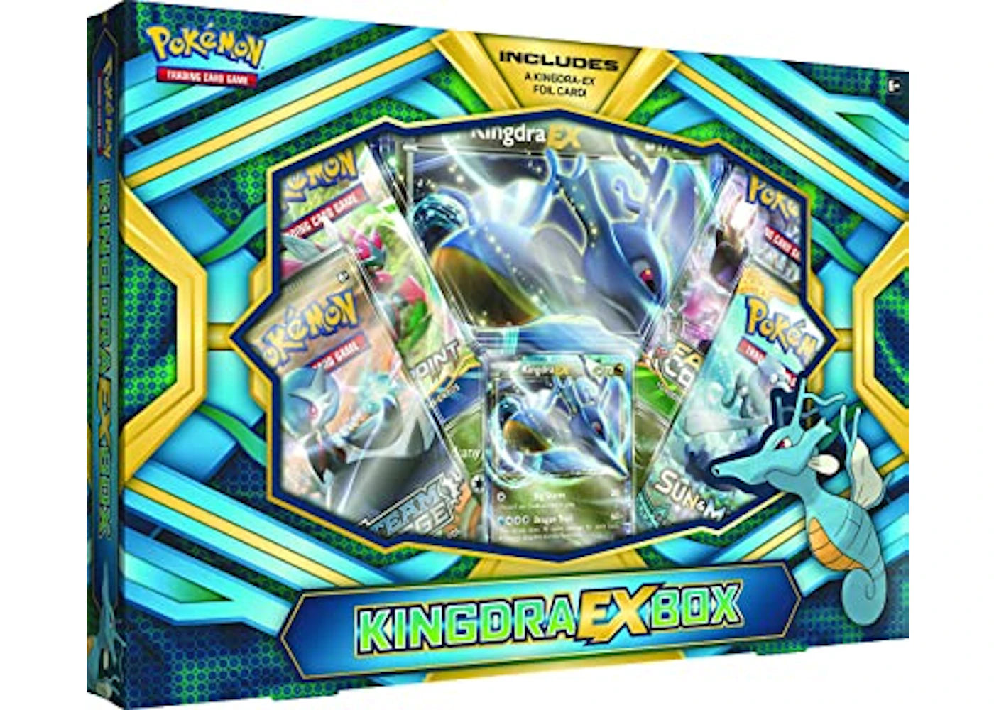 2017 Pokemon TCG Kingdra EX Box