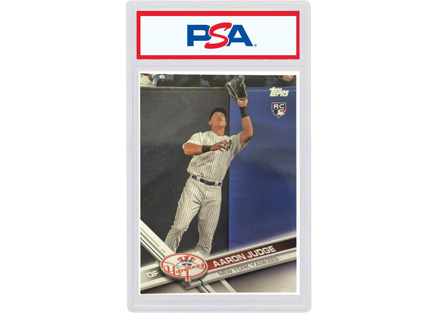 2017 Topps 287 Aaron Judge Catching (PSA or BGS Graded)