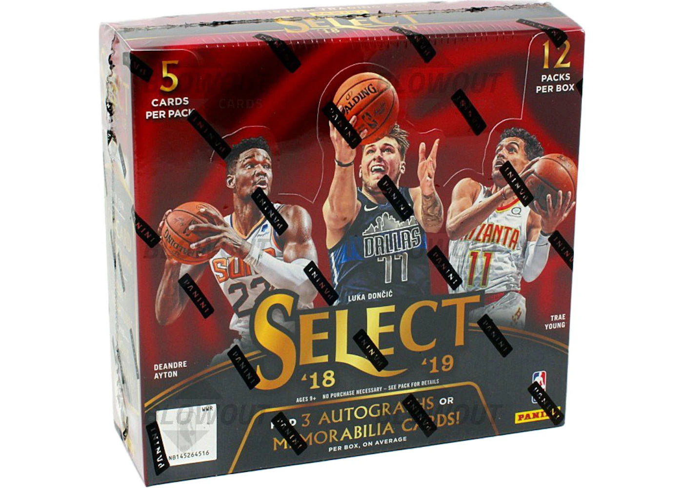 2018-19 Panini Select Basketball FOTL Hobby Box