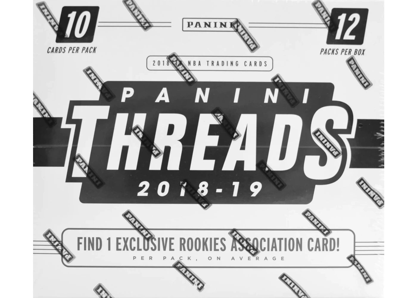 2018-19 Panini Threads Basketball Factory Sealed Fat Pack Box