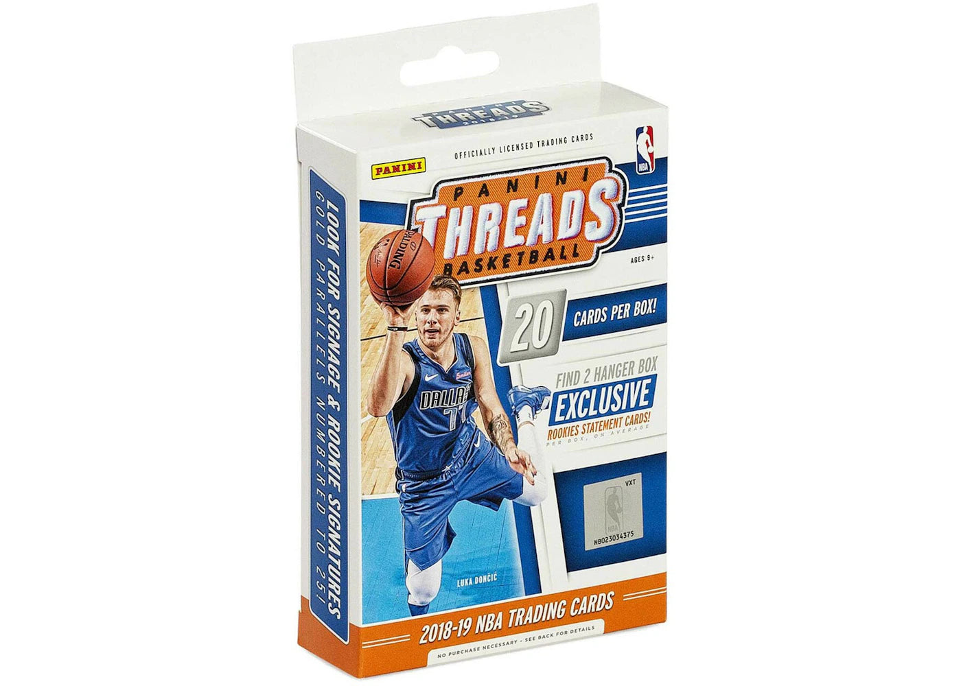 2018-19 Panini Threads Basketball Hanger Box