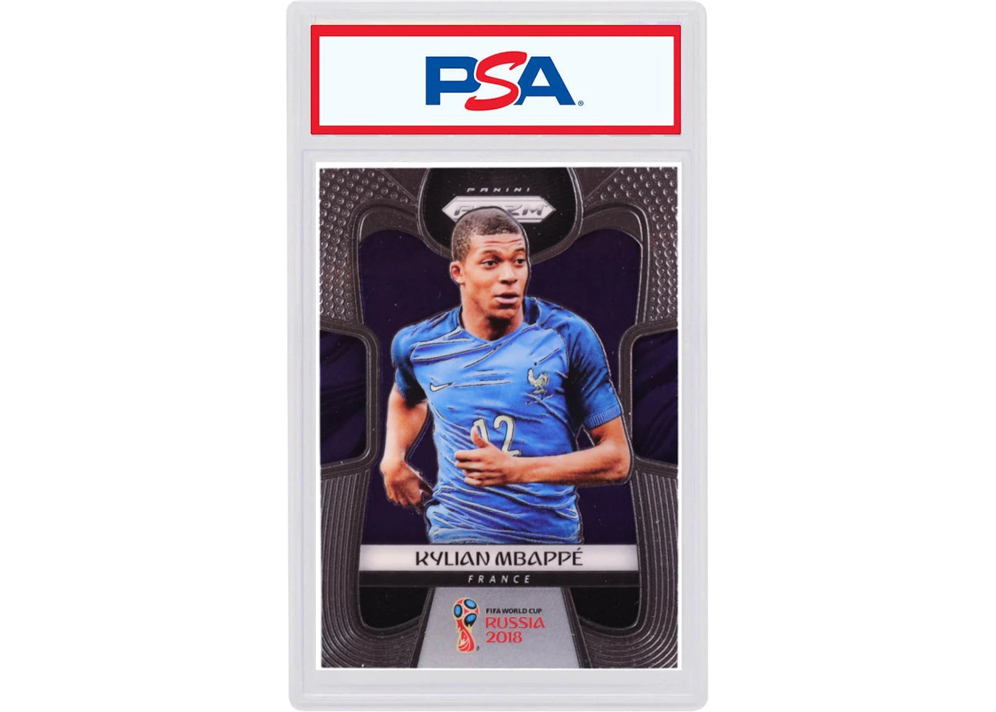 2018 Panini Prizm World Cup 80 Kylian Mbappe (PSA or BGS Graded)
