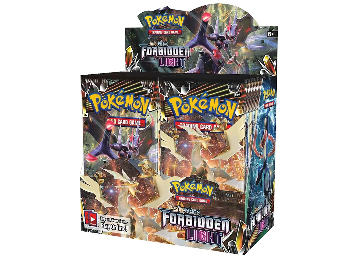 2018 Pokemon Sun & Moon Forbidden Light Booster Box