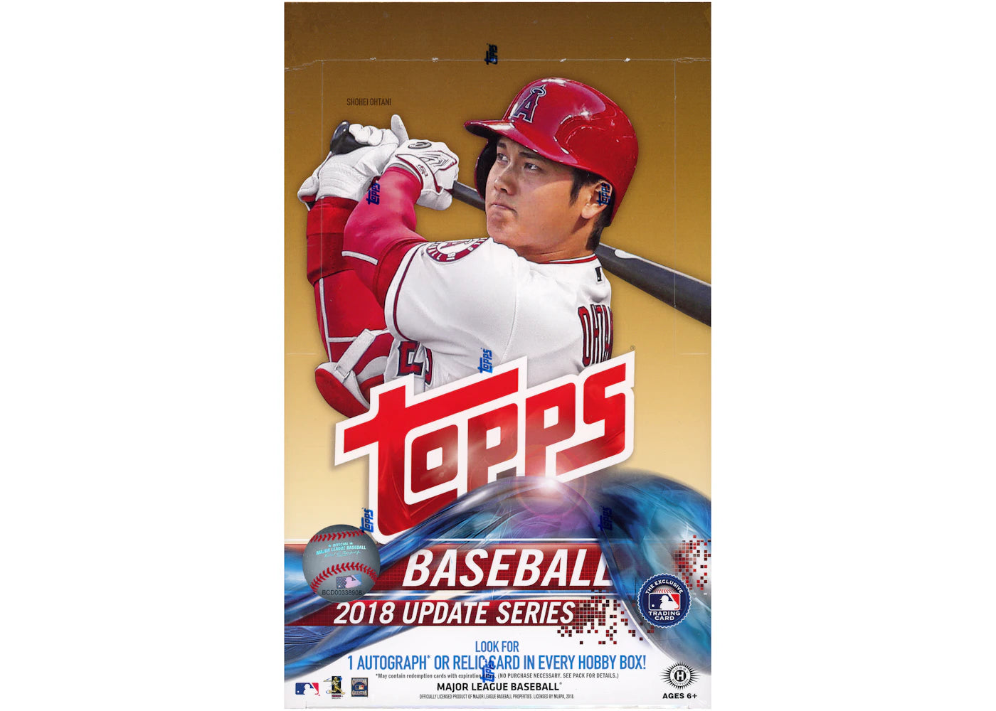 2018 Topps Update Baseball Hobby Box