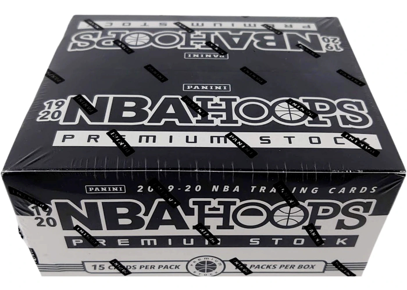 2019-20 Panini Hoops Premium Stock Basketball Factory Sealed Cello Box