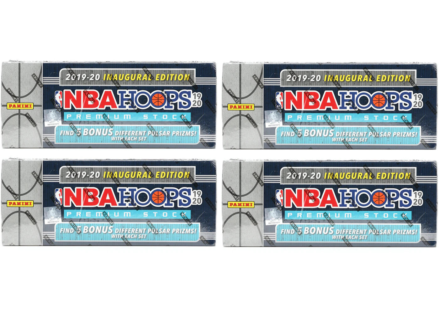 2019-20 Panini NBA Hoops Premium Stock Box Set 4x Lot