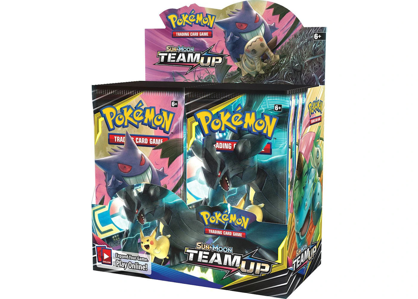 2019 Pokemon Sun & Moon Team Up Booster Box