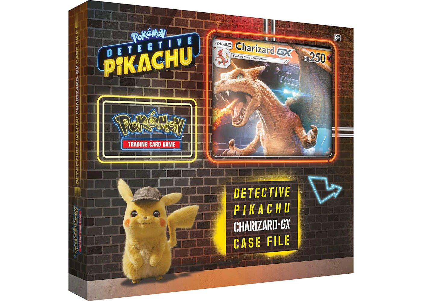 2019 Pokemon TCG Detective Pikachu Charizard GX Case File