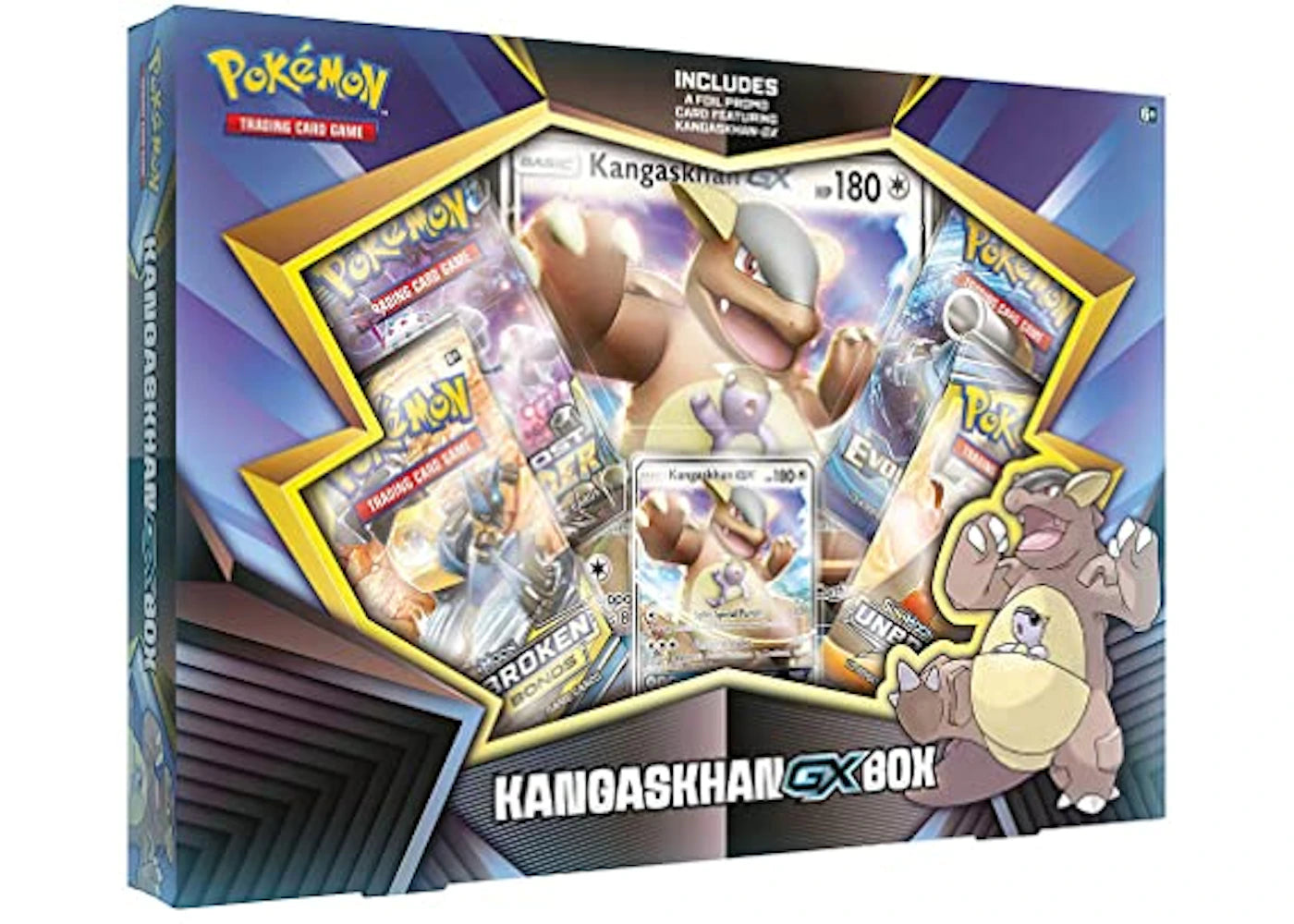 2019 Pokemon TCG Kangaskhan GX Box