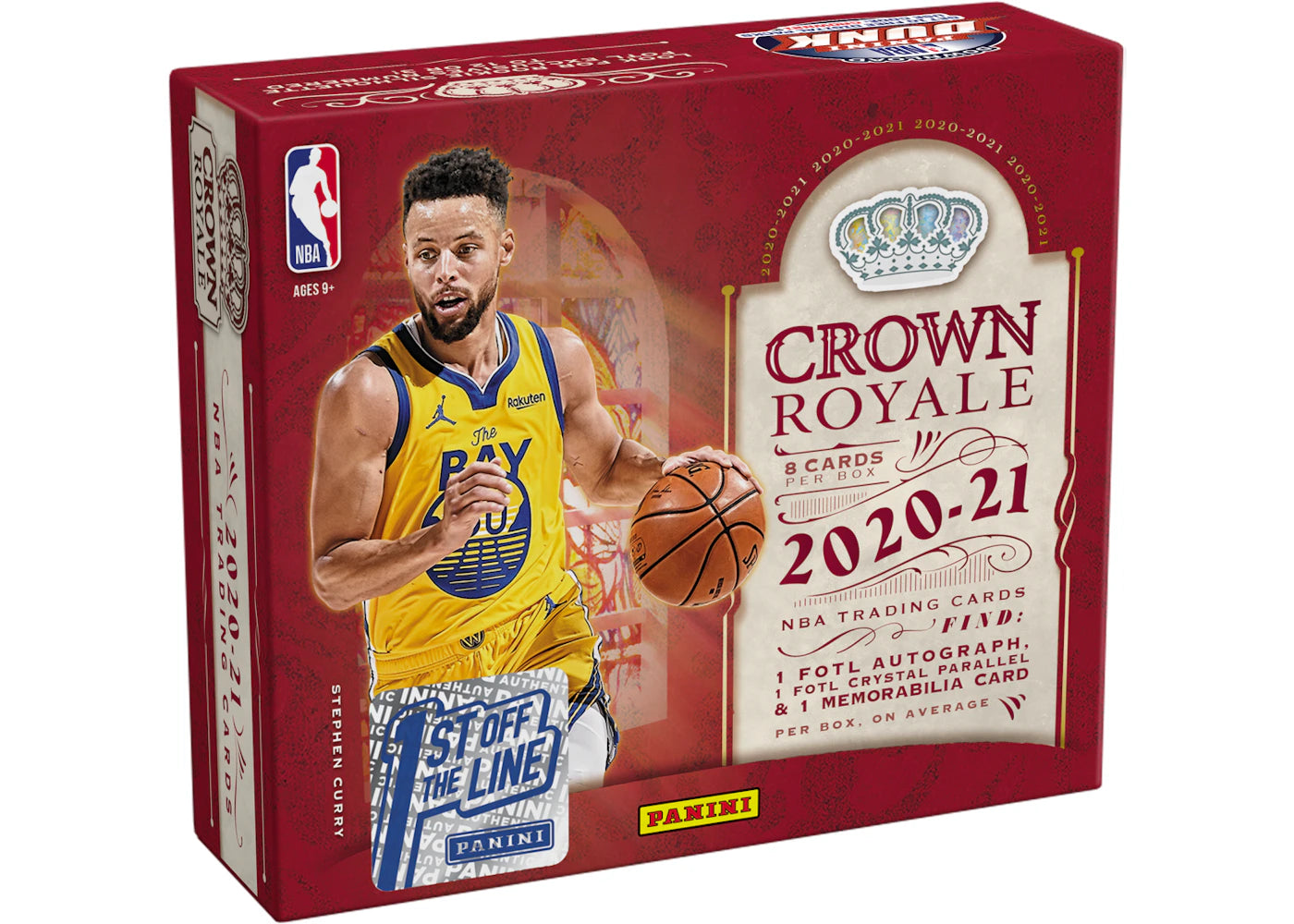 2020-21 Panini Crown Royale Basketball 1st Off The Line Box