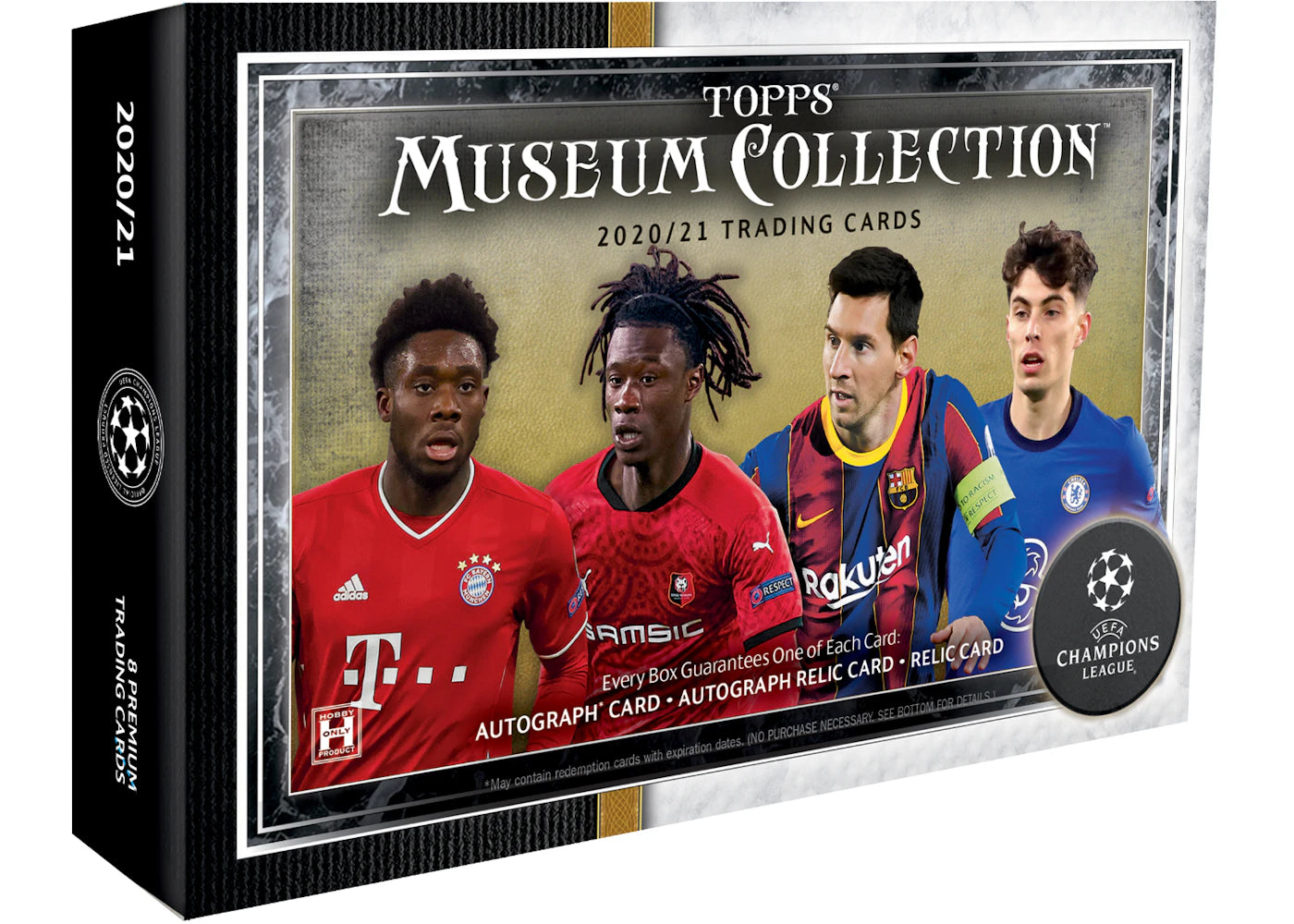 2020-21 Topps Museum Collection UEFA Champions League Soccer Hobby Box