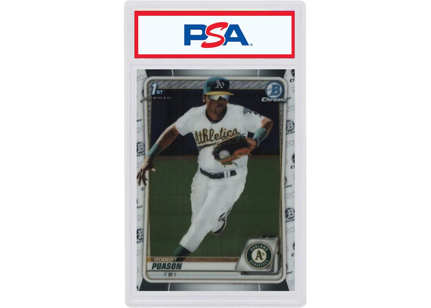 2020 Bowman Chrome Prospects BCP145 Robert Puason (PSA or BGS Graded)