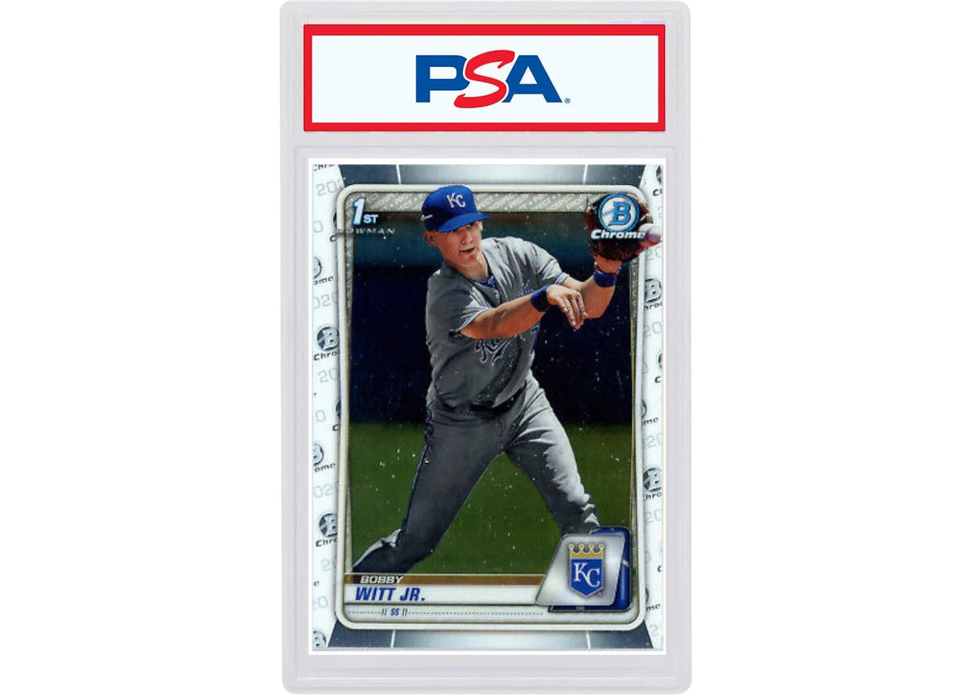 2020 Bowman Chrome Prospects Bcp25 Bobby Witt Jr. (PSA or BGS Graded)