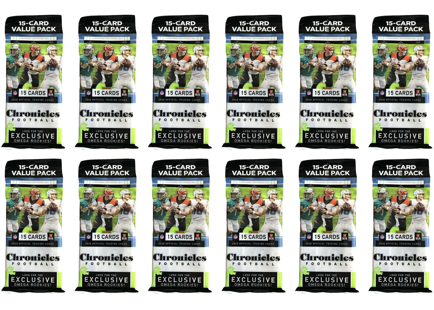 2020 Panini Chronicles Football Fat Pack 12x Lot