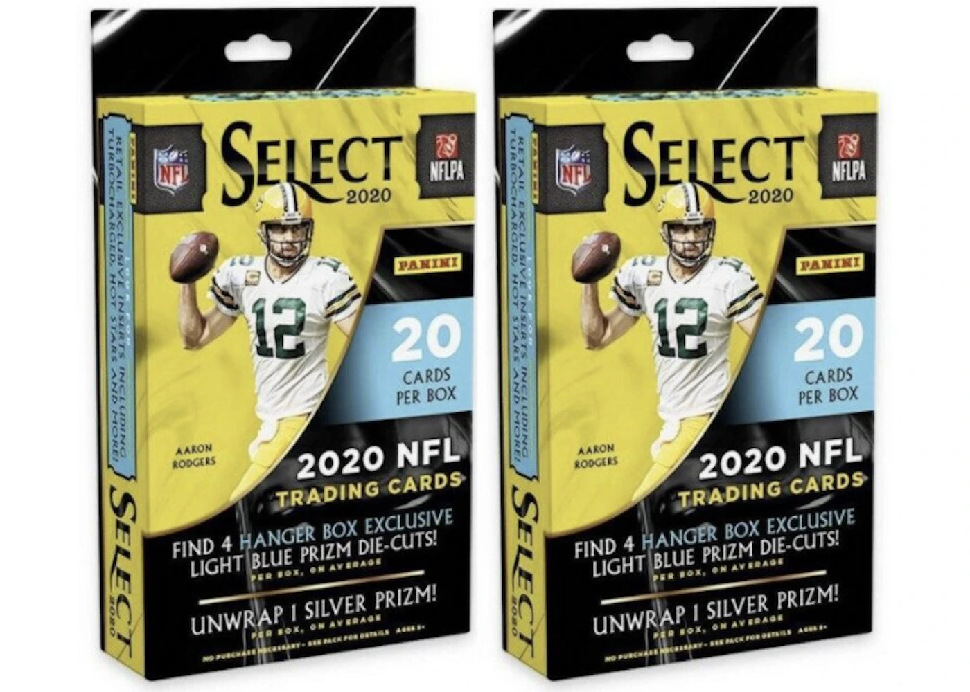 2020 Panini Select Football Hanger Box (Light Blue Die-Cuts) 2x Lot