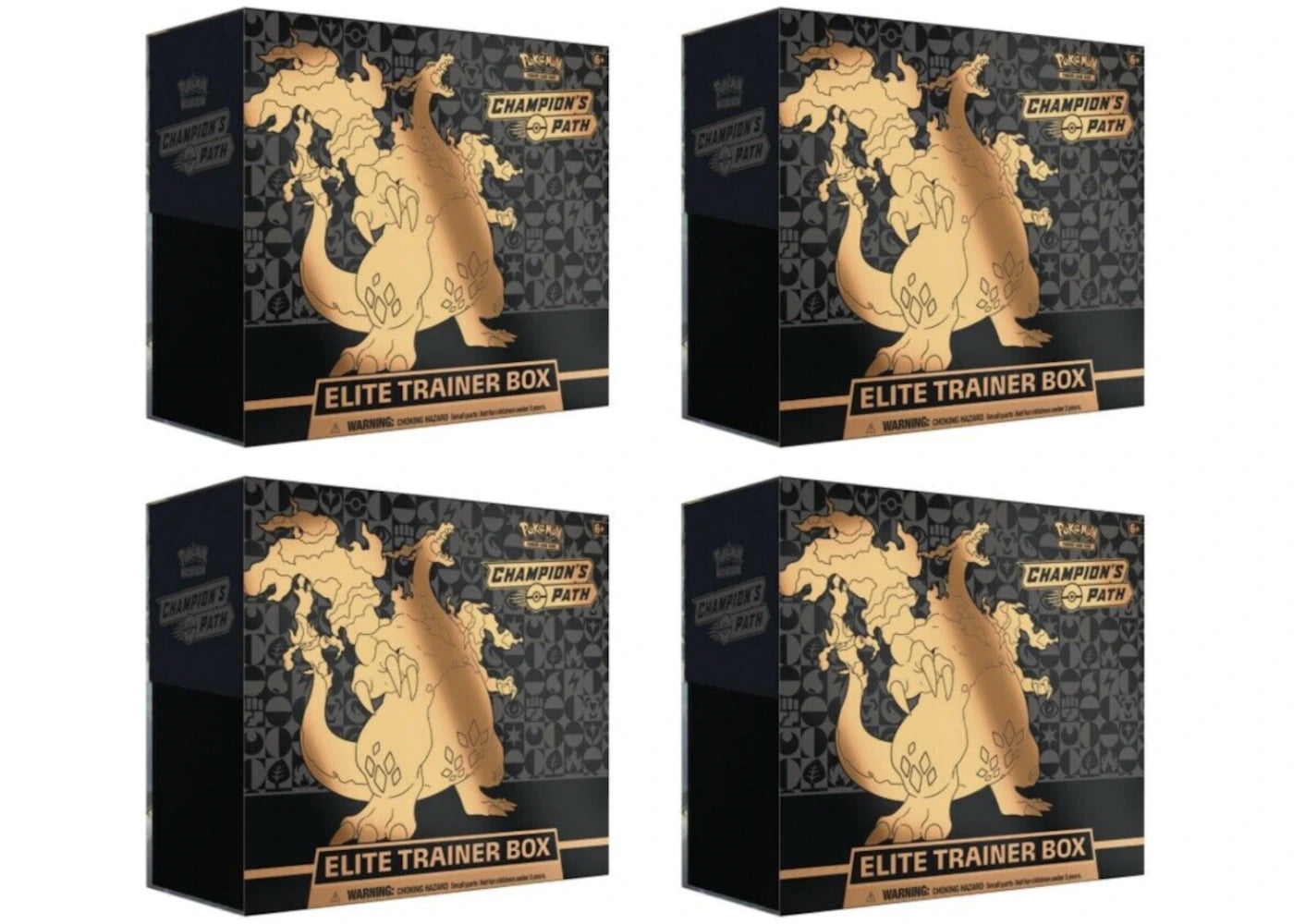 2020 Pokemon TCG Champions Path Elite Trainer Box 4X Lot