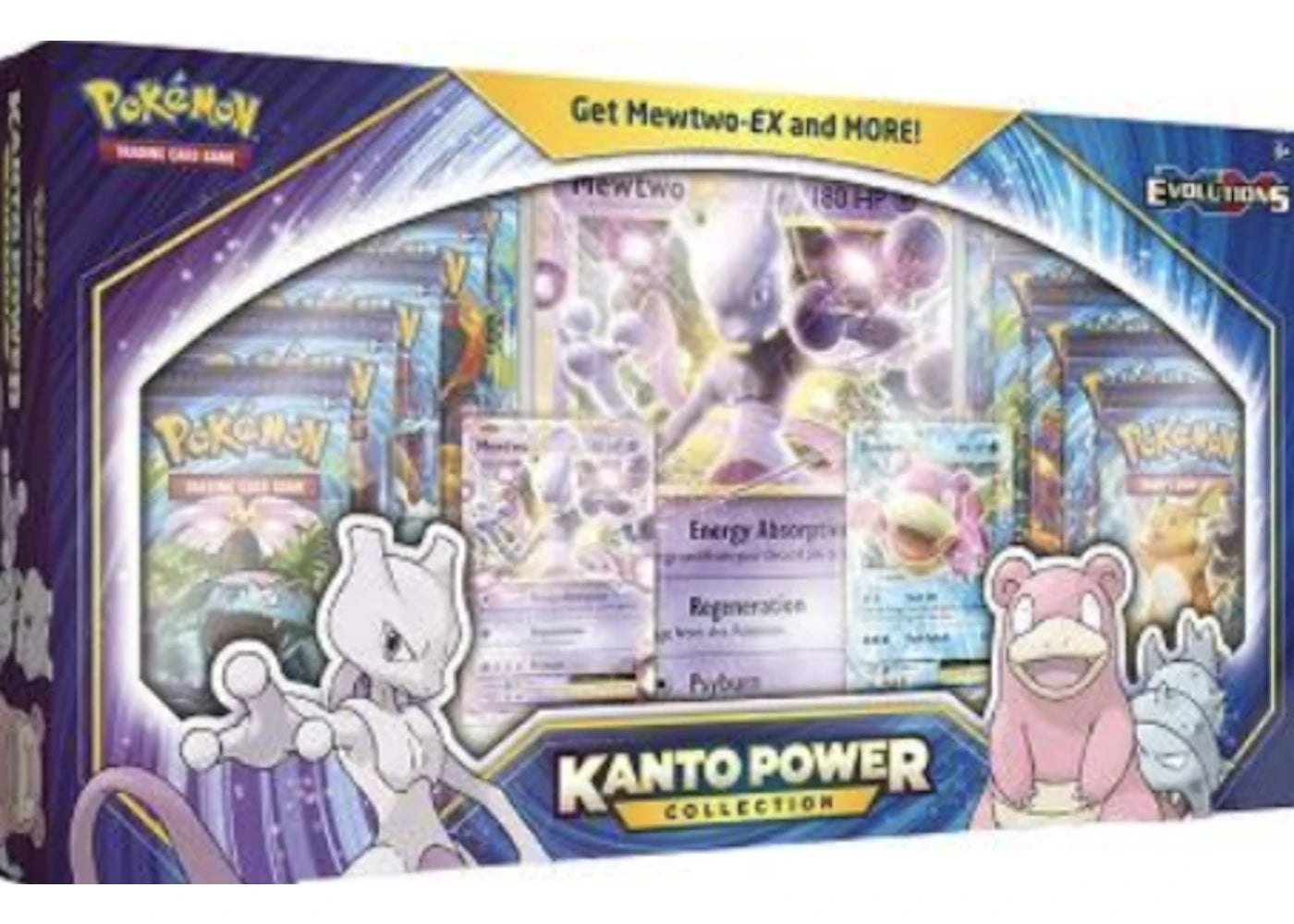 2020 Pokemon TCG XY Evolutions Kanto Power Collection Mewtwo-EX
